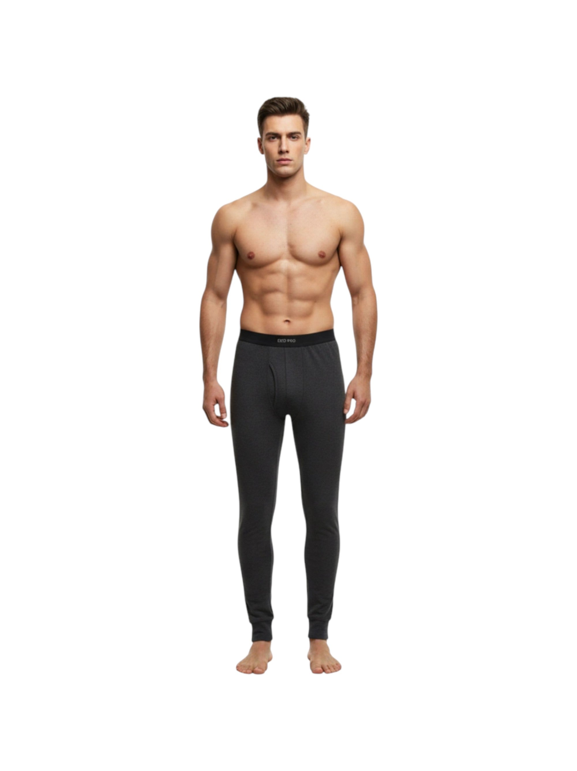 Image for Men's Plain Solid Underwear Pant,Grey