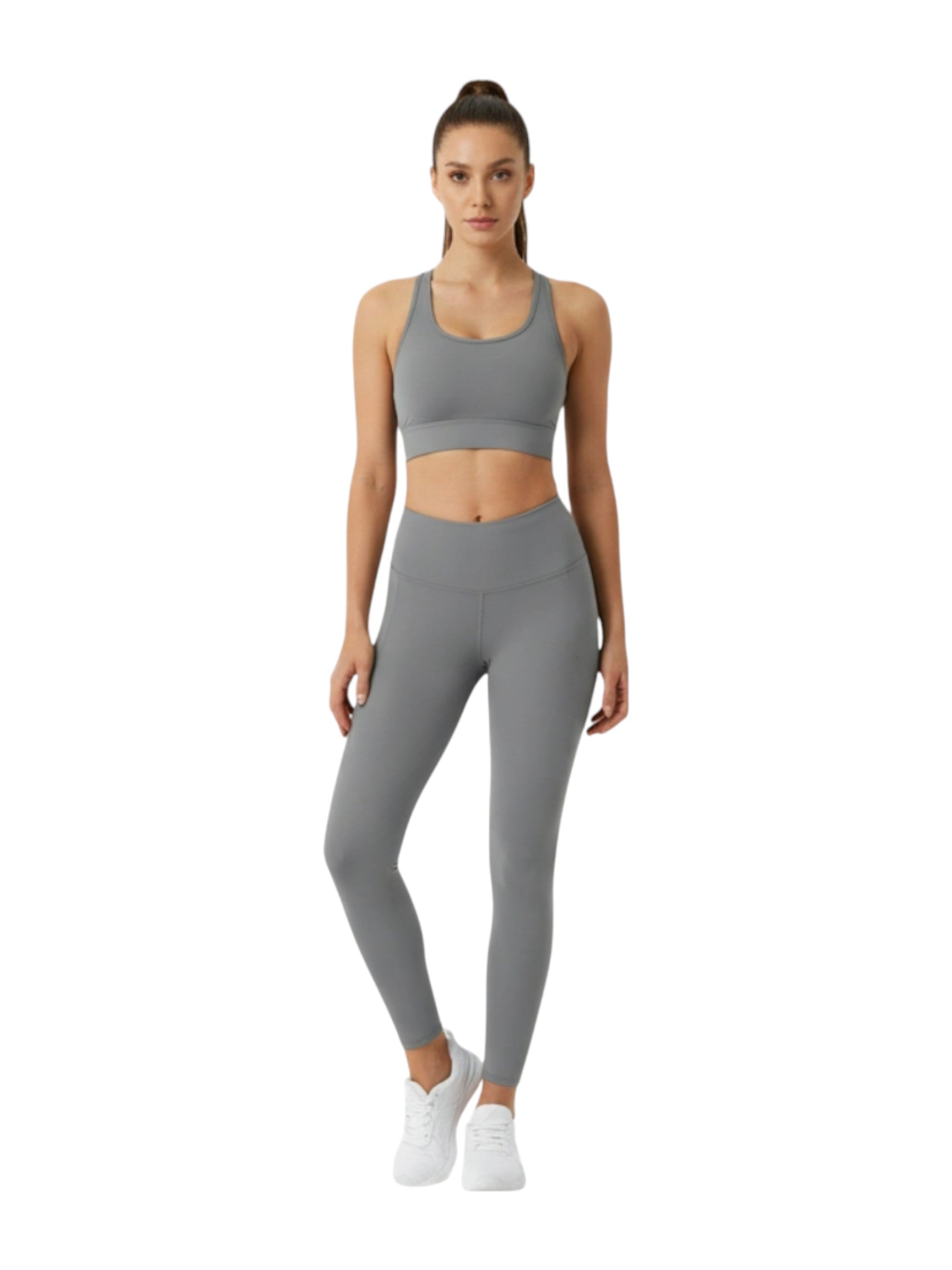 Image for Women's Plain Legging,Grey
