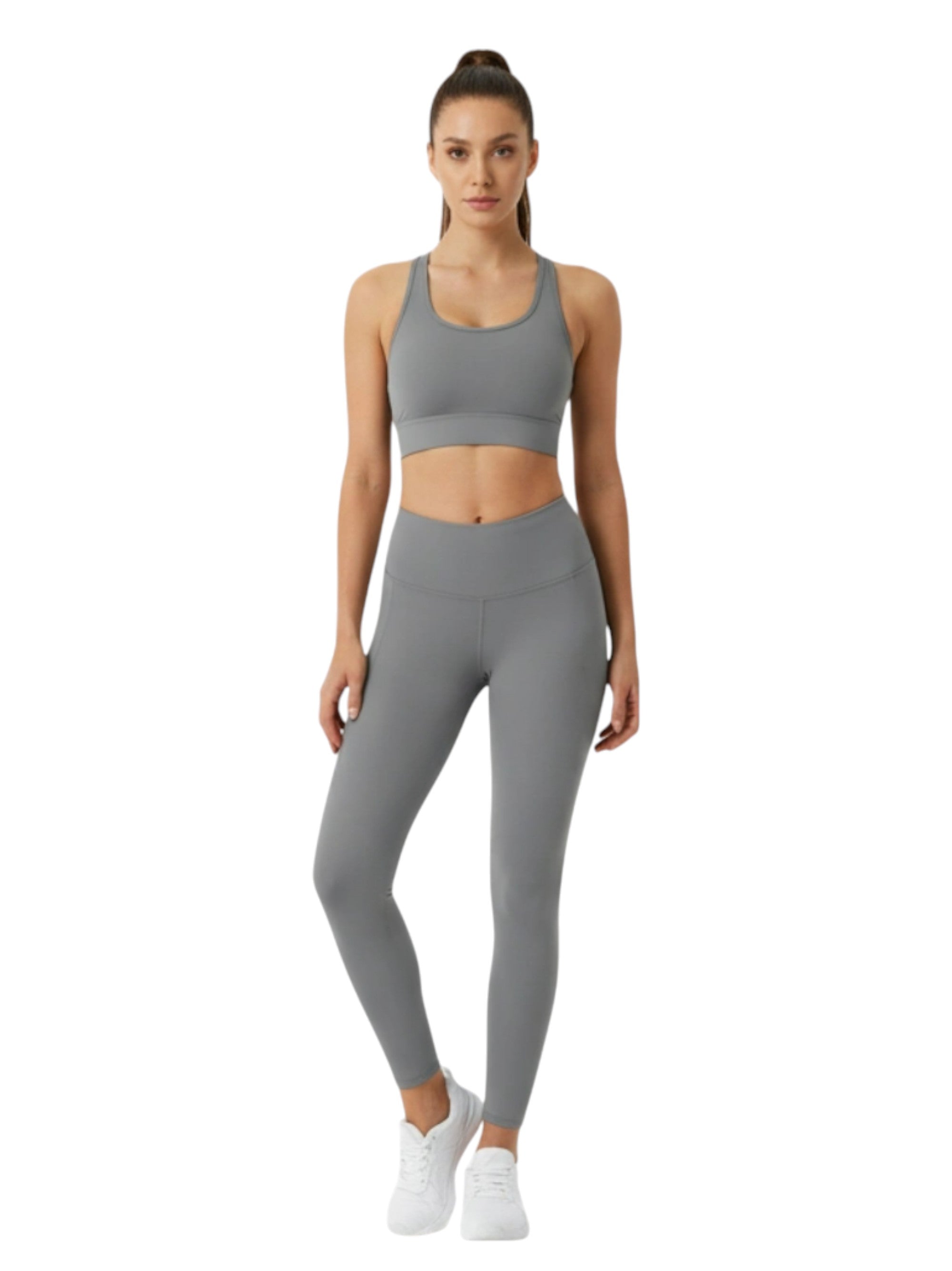 Image for Women's Plain Legging,Grey