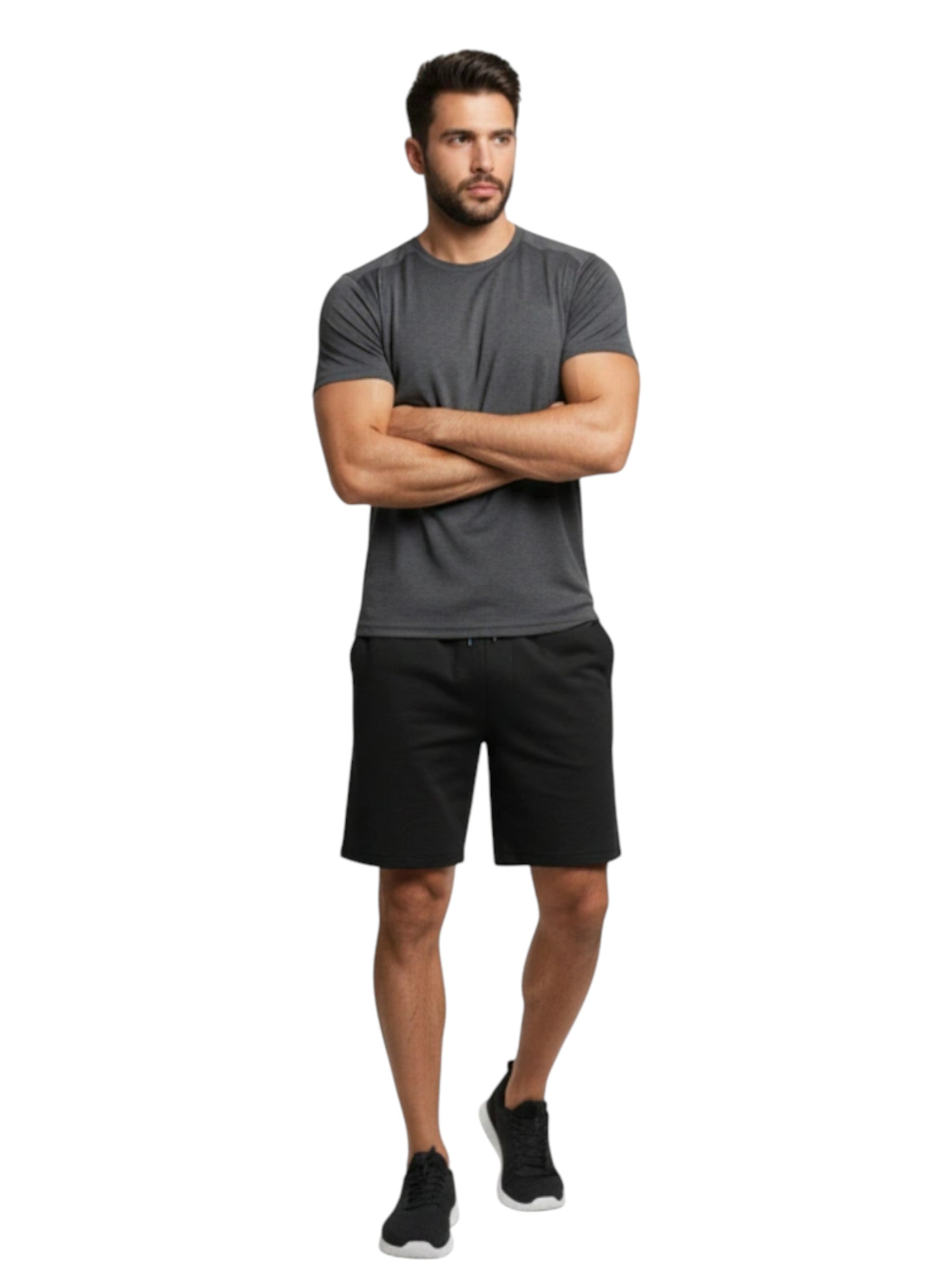 Image for Men's Plain Sport Short,Black