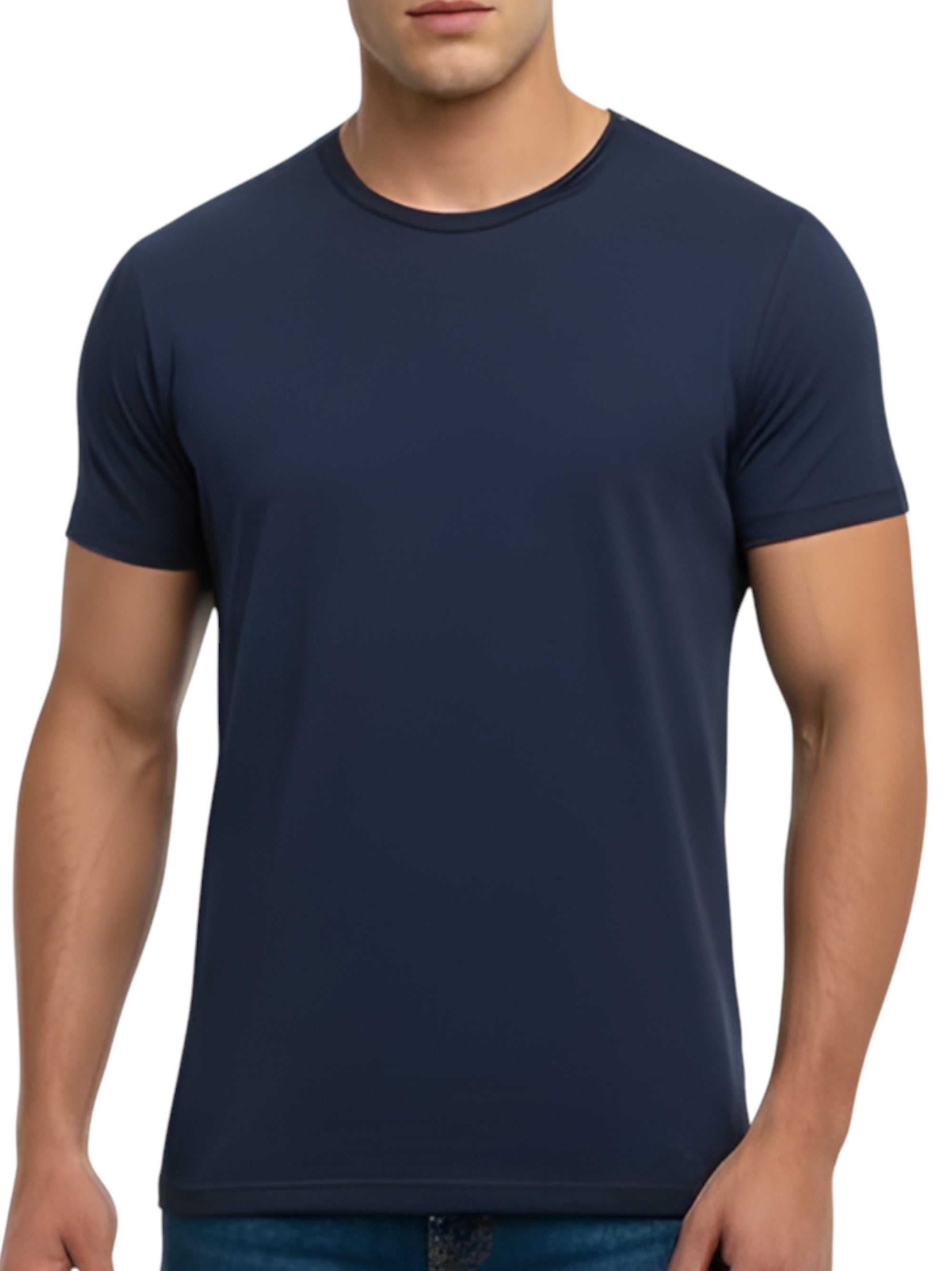 Image for Men's Plain Top,Navy
