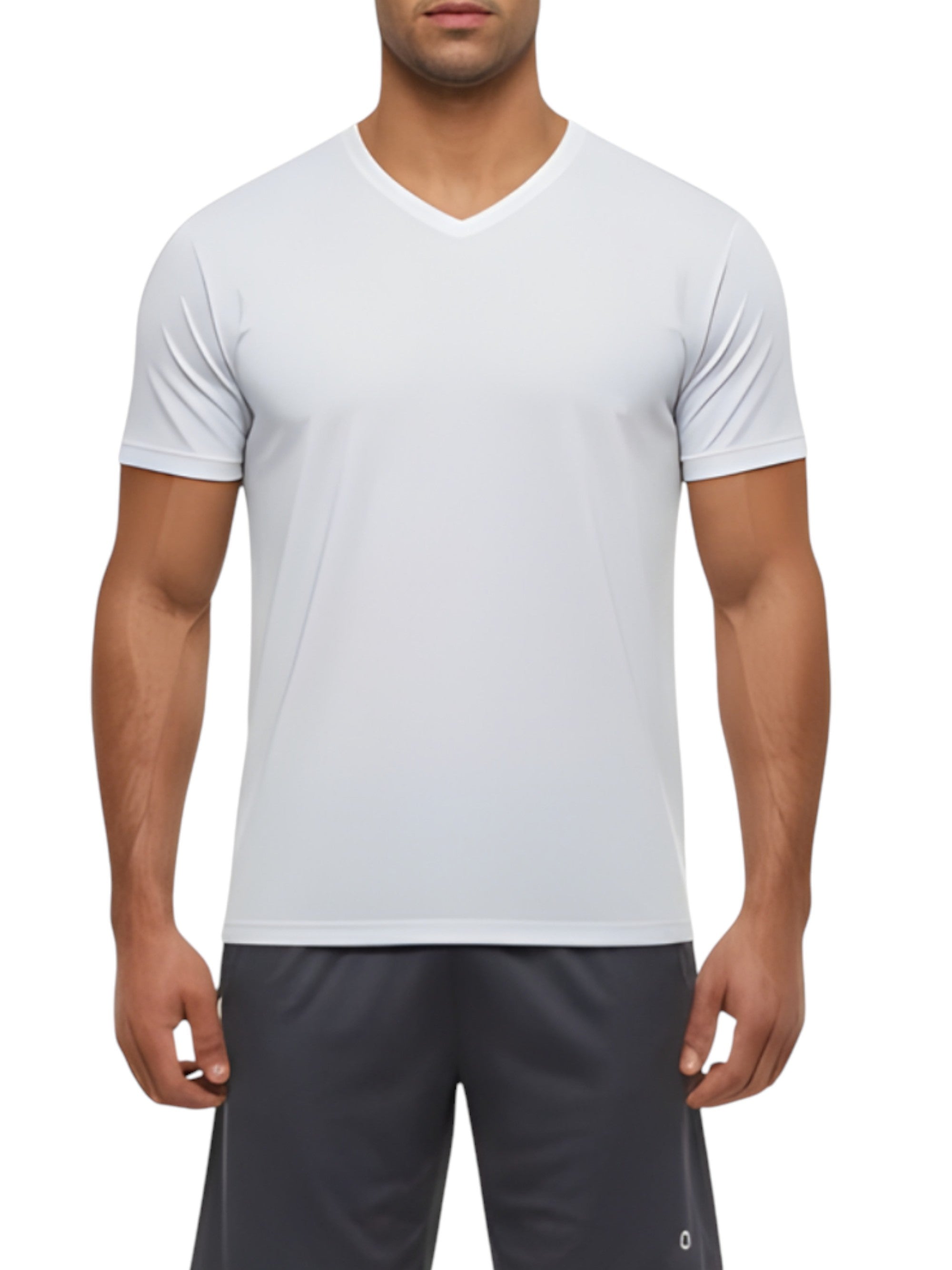Image for Men's Plain Sport Top,White