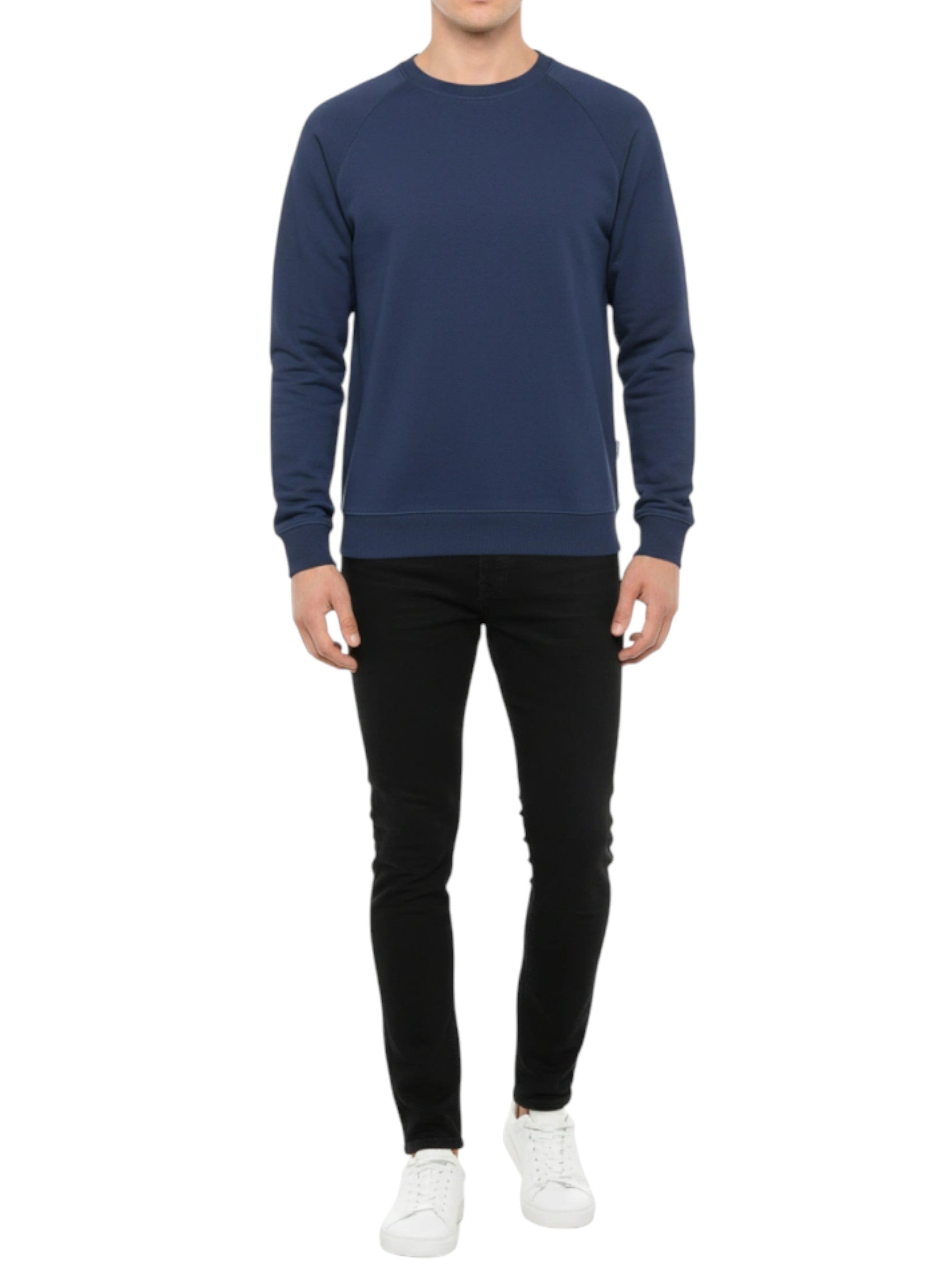 Image for Men's Plain Sweaters,Navy